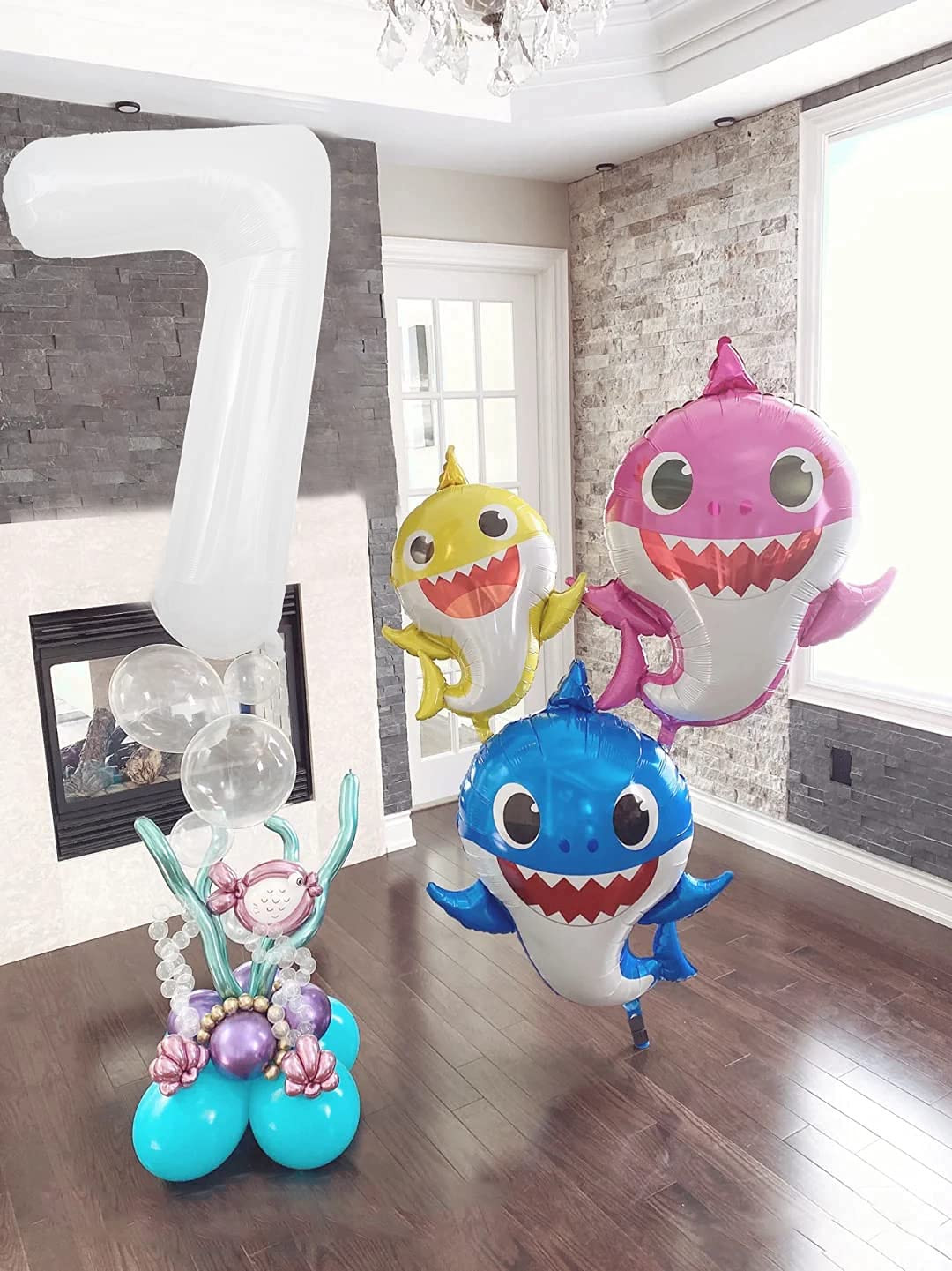 Τεράστιο Μπαλόνι Airwalker Baby Shark