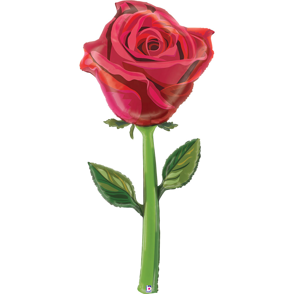 Τεράστιο Μπαλόνι Τριαντάφυλλο Satin 165cm