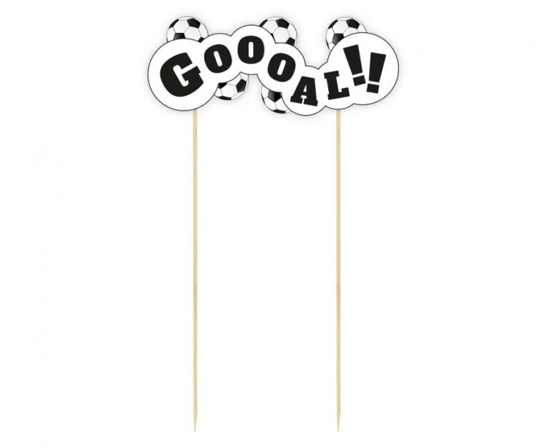 Topper τούρτας Ποδόσφαιρο - GOOOAL