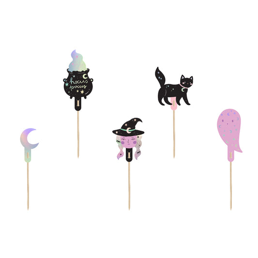 Toppers για Cupcakes Halloween (6 τεμ)