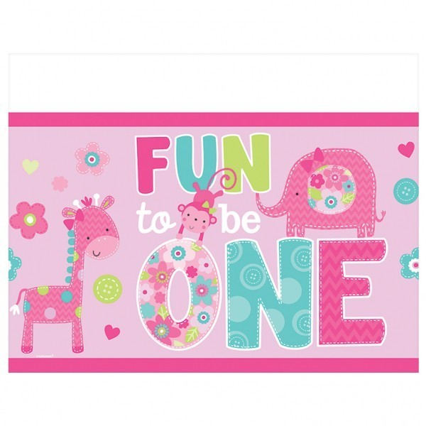 Τραπεζομάντηλο Fun to be One ροζ