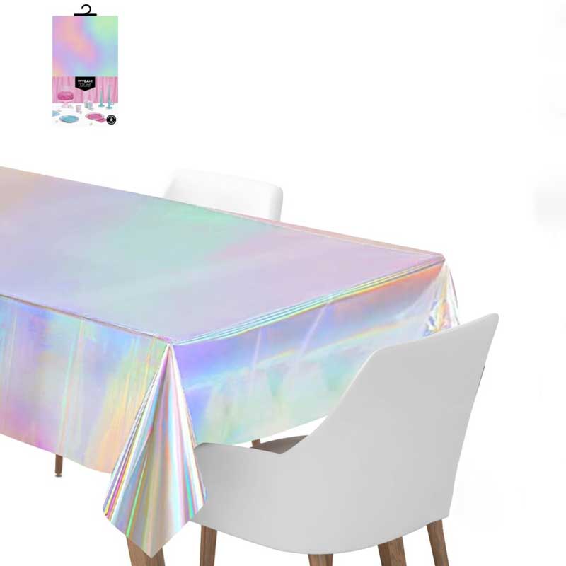 Τραπεζομάντηλο πάρτυ Ιριδίζον - πλαστικό