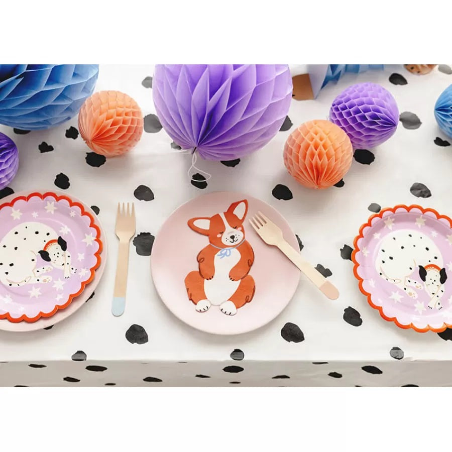 Τραπεζομάντηλο πάρτυ Σκυλάκια Δαλματίας