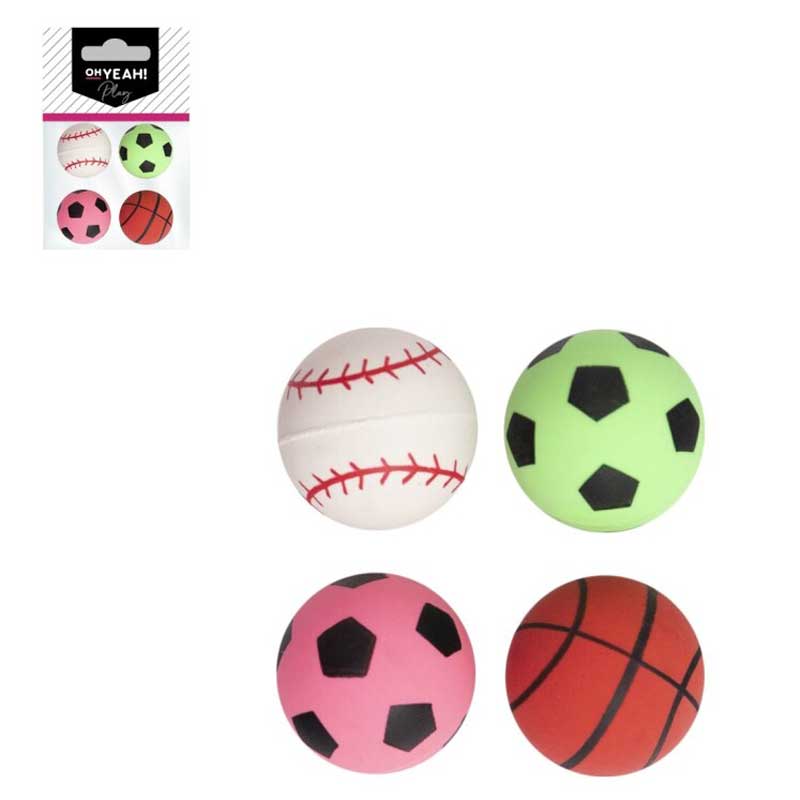 Σετ Τρελομπαλάκια Αθλήματα (4 τεμ)