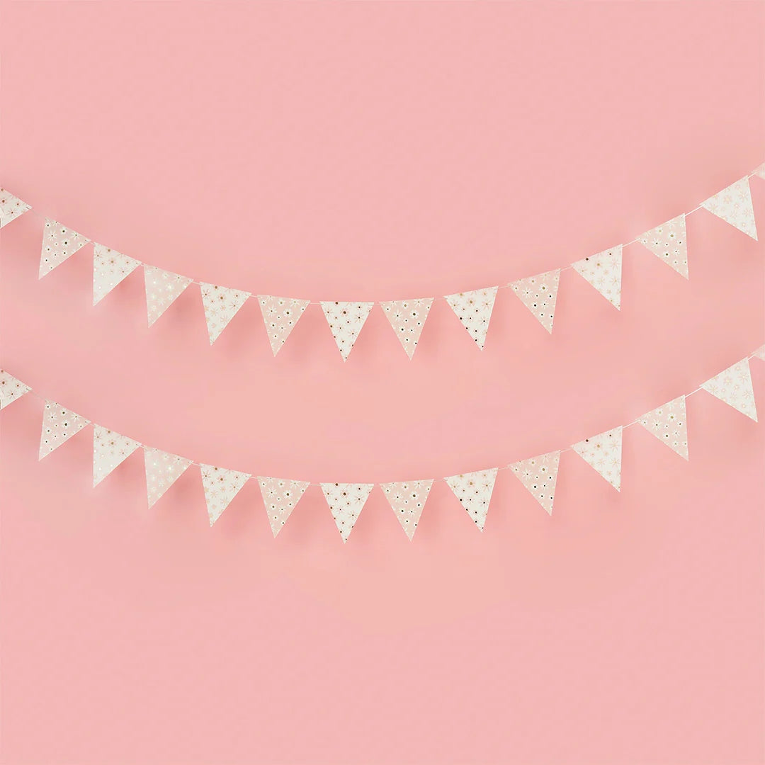 Τριγωνικά Σημαιάκια Μαργαρίτα 500cm