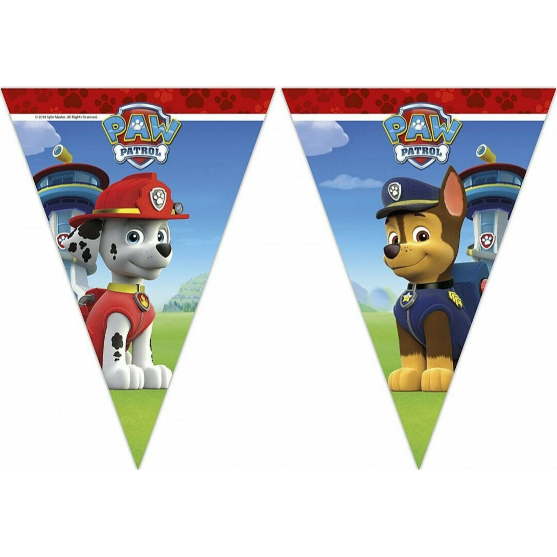 Τριγωνικά Σημαιάκια Paw Patrol Let’s Roll