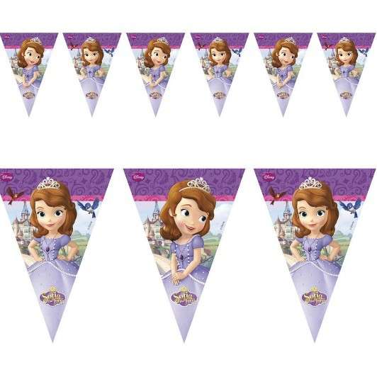 Τριγωνικά Σημαιάκια Πριγκίπισσα Σοφία