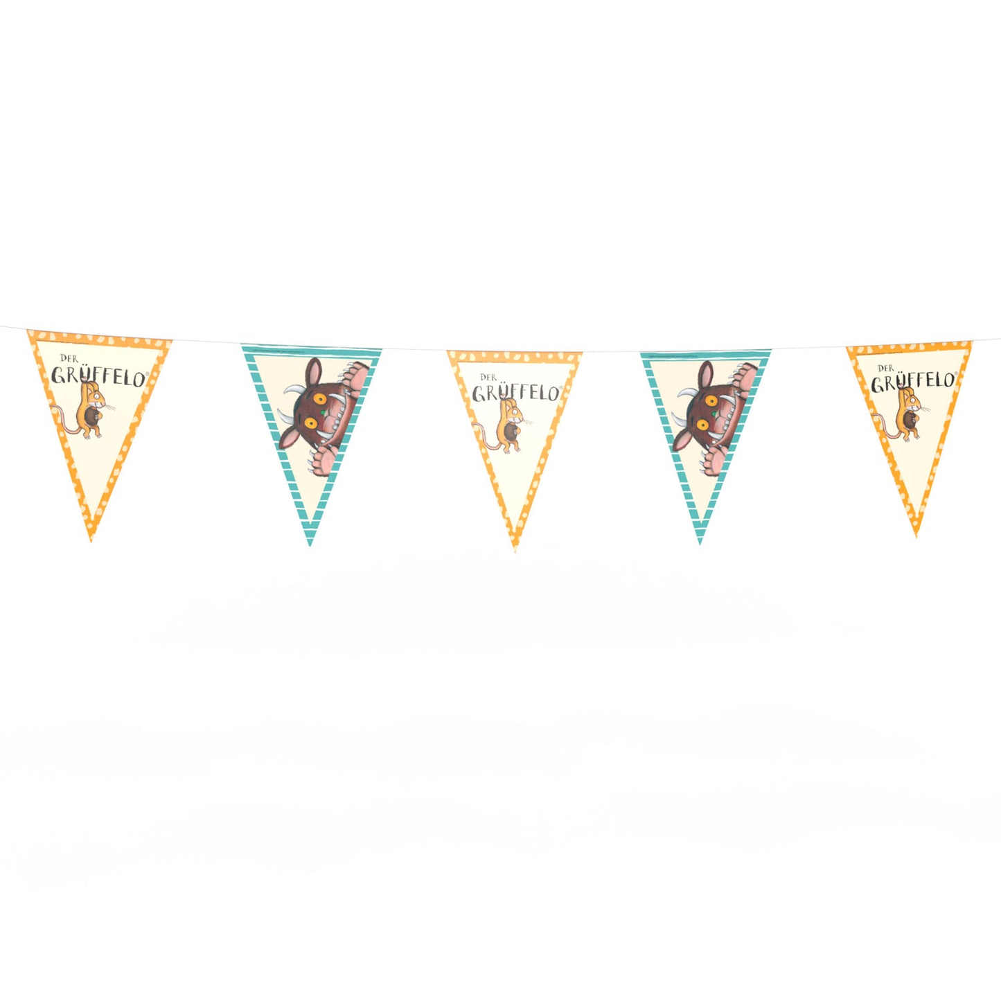 Τριγωνικά Σημαιάκια Gruffalo 5m