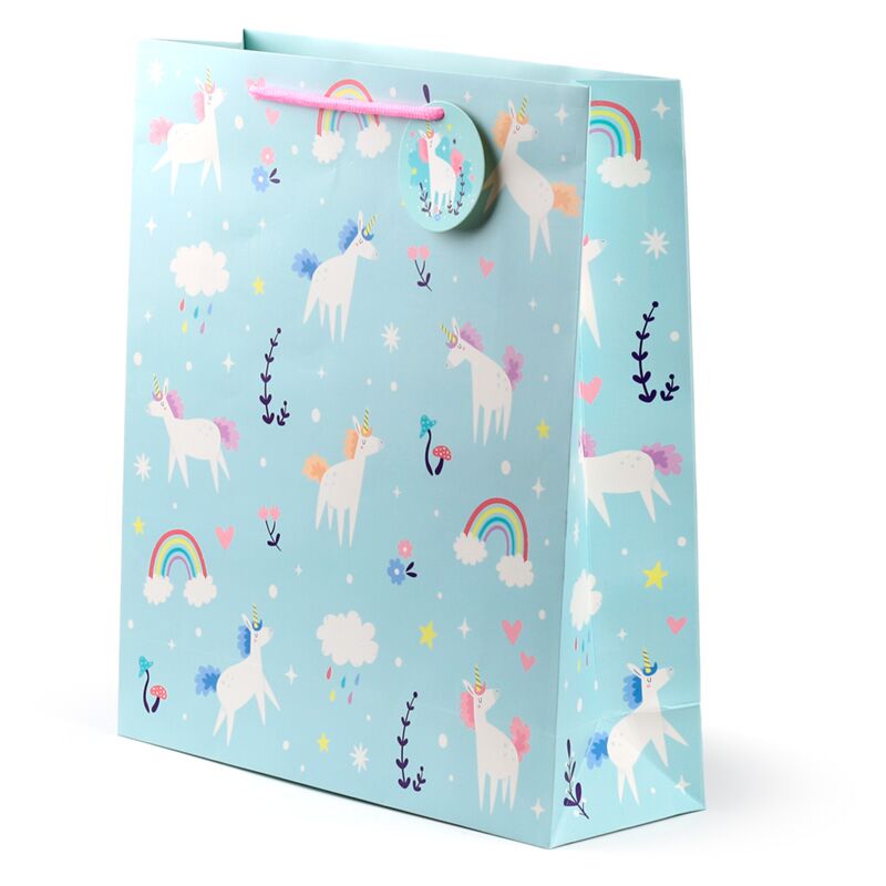 Τσάντα δώρου Μονόκερος - Ουράνιο Τόξο