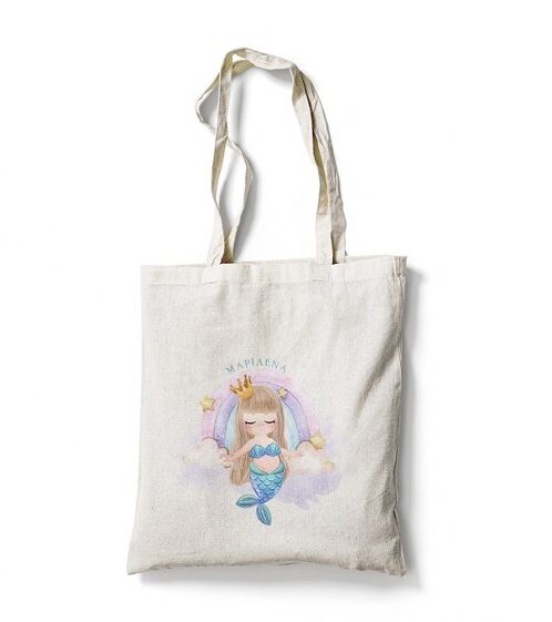 Τσάντα Γοργόνα με όνομα