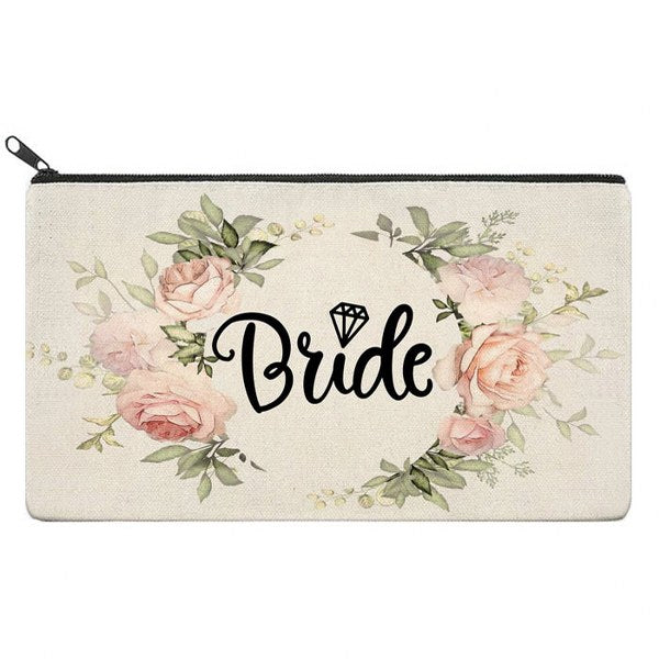 Τσαντάκι "Bride" φλοράλ