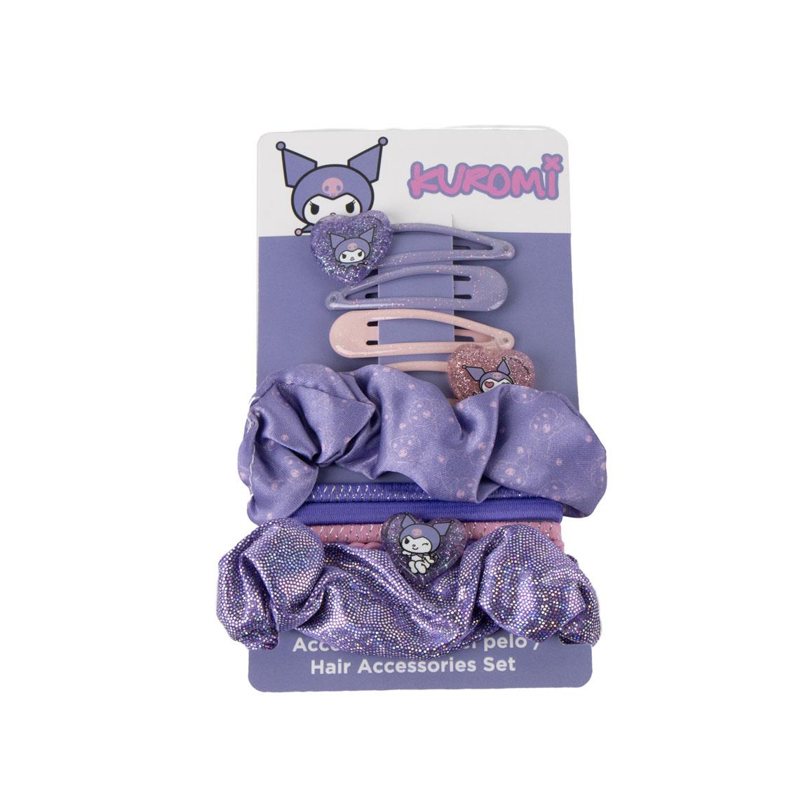 Τσαντάκι - νεσεσέρ με αξεσουάρ Kuromi