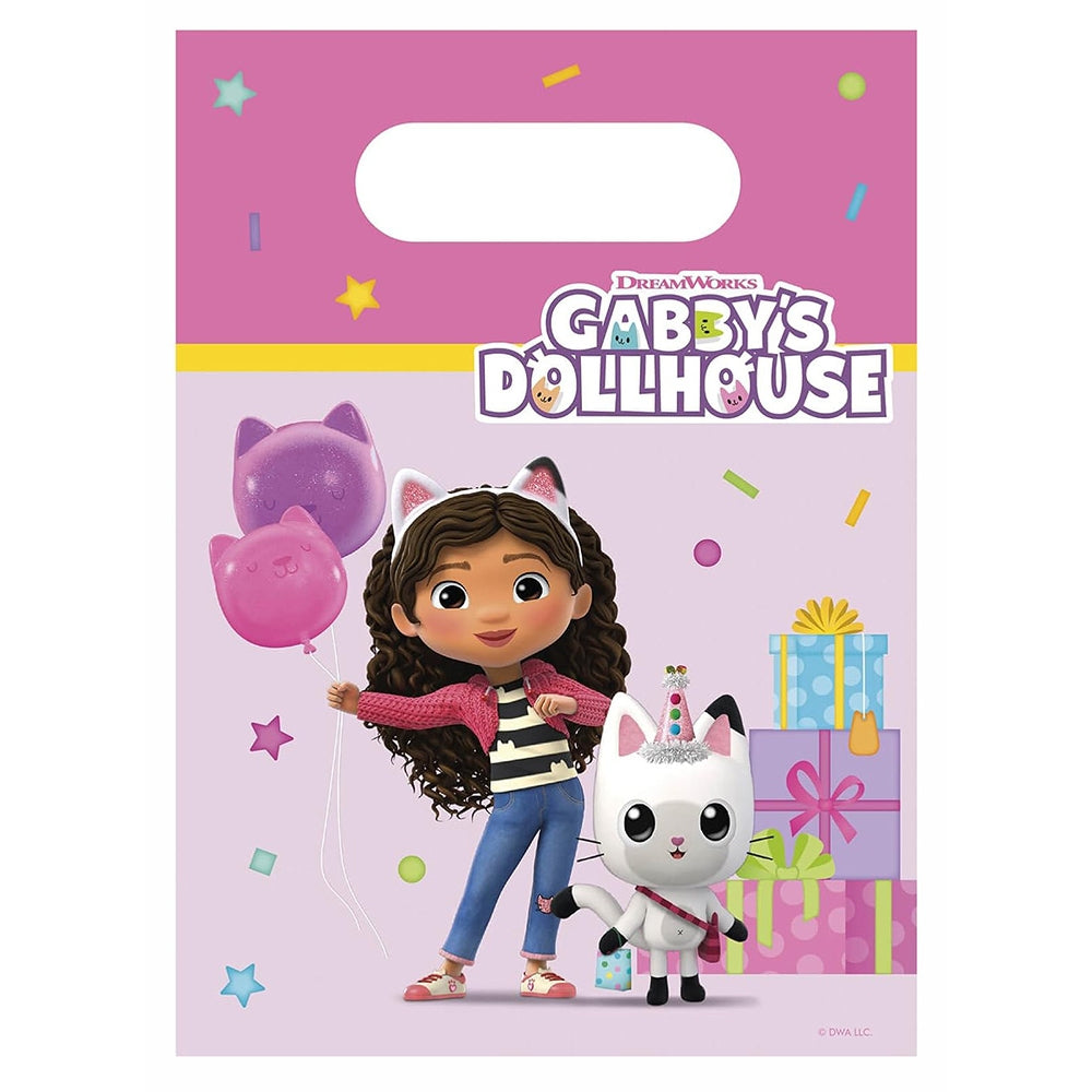 Τσαντάκια για δωράκια Gabby's Dollhouse (4 τεμ)