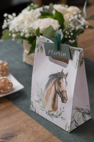 Τσαντάκια για δωράκια Άλογο-Ιππασία (10 τεμ)