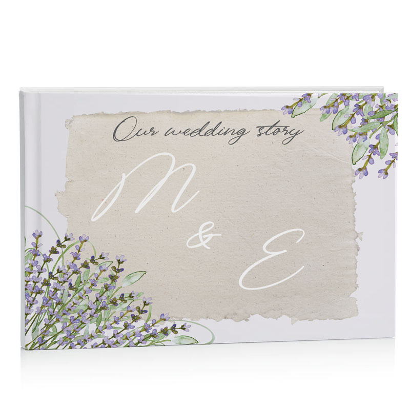 Βιβλίο Eυχών γάμου - Λεβάντα