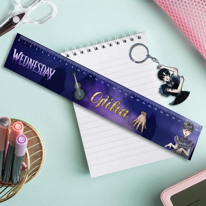 Χάρακας Wednesday με μπρελόκ