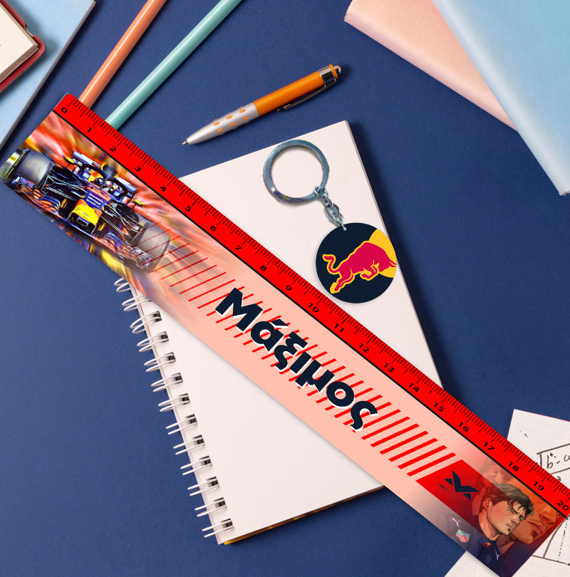 Χάρακας Formula με μπρελόκ - Max Verstappen