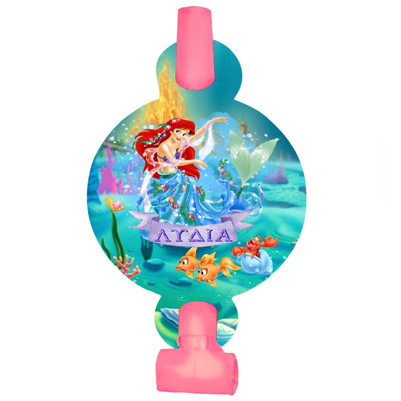 Blowouts Γοργόνα Άριελ (8 τεμ)