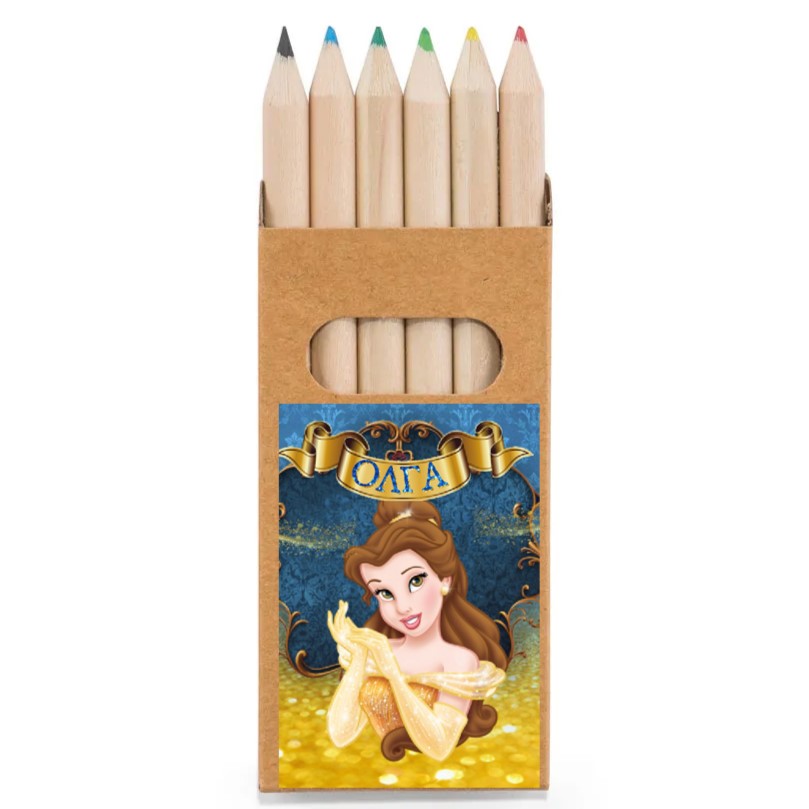 Ξυλομπογιές Πεντάμορφη σε κουτάκι κραφτ