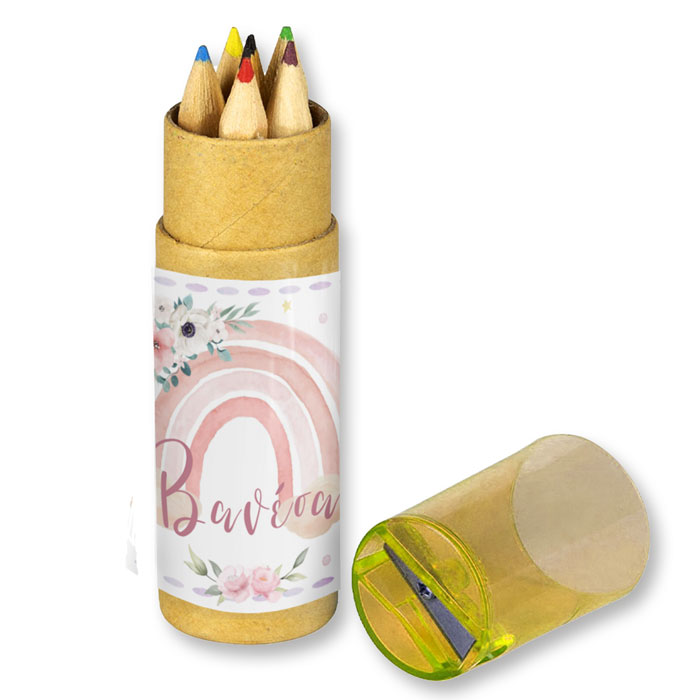 Ξυλομπογιές Ουράνιο Τόξο κορίτσι