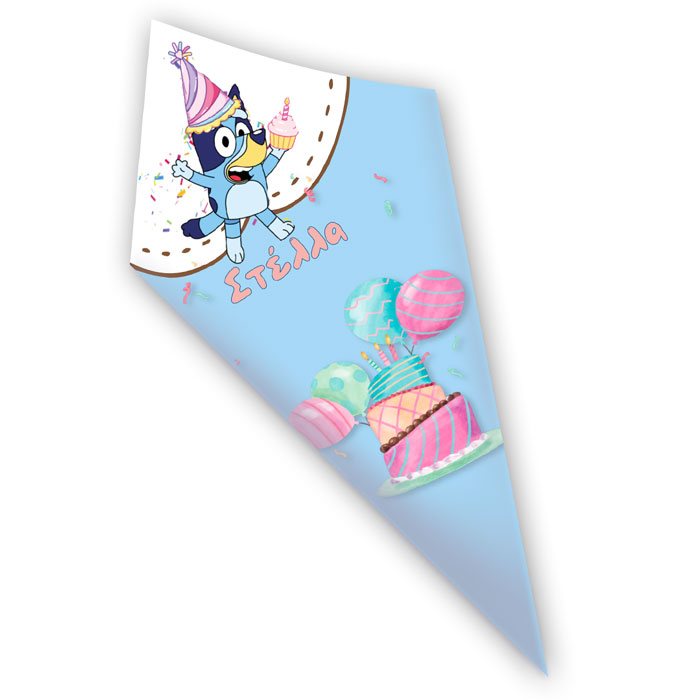 Χωνάκια ζαχαρωτών Bluey