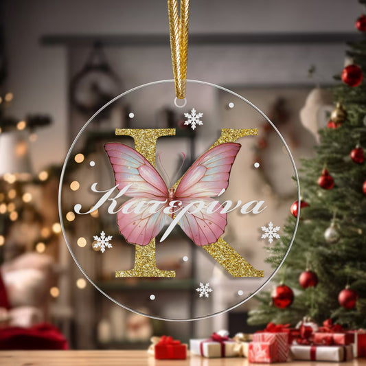 Χριστουγεννιάτικο Στολίδι Plexi - Πεταλούδα