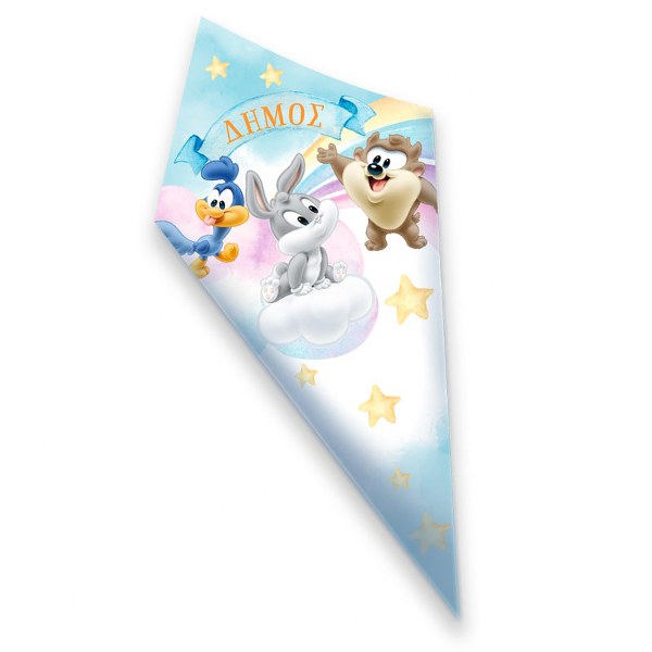 Χωνάκια βάπτισης Baby Looney Tunes