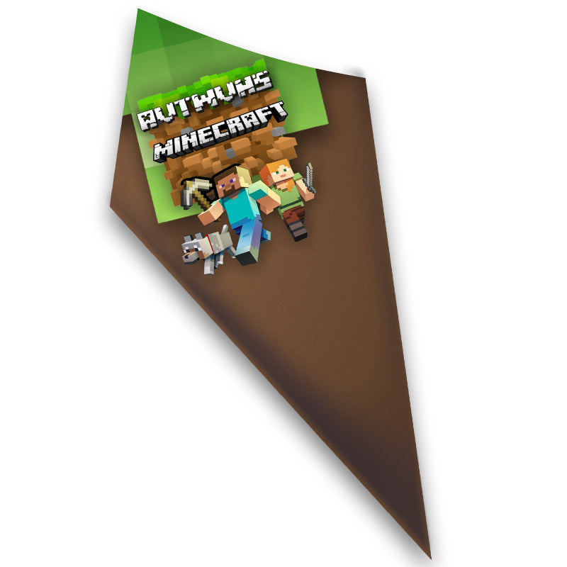 Χωνάκια ζαχαρωτών Minecraft