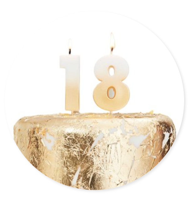 18 χρονών
