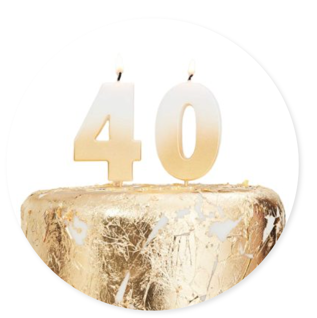 40 χρονών