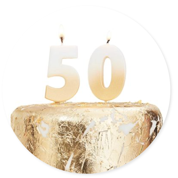 50 χρονών