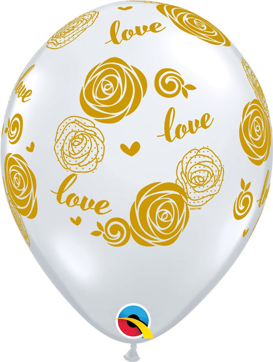 Μπαλόνια Λάτεξ 11 Love Rοses/ 25 τεμ