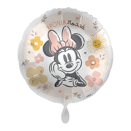 Μπαλόνι Φοιλ 17 Χρόνια Πολλά Minnie Vintage / 43εκ
