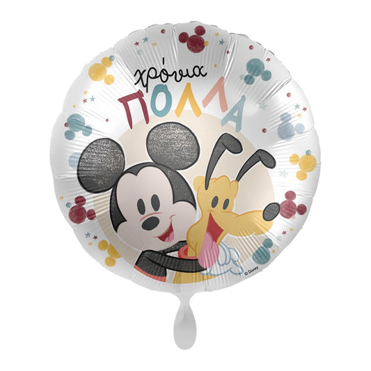 Μπαλόνι Φοιλ 17 Χρόνια πολλά Mickey & Pluto Vintage / 43 εκ