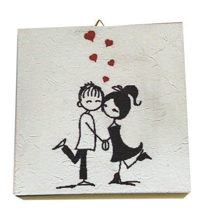 Ξύλινο καδράκι Αγαπημένο Ζευγάρι