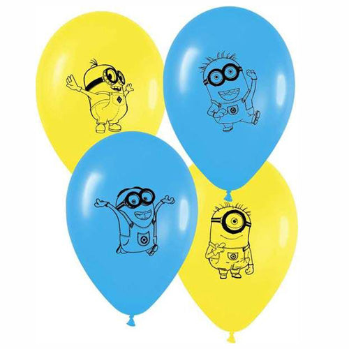 12" Μπαλόνι τυπωμένο Minions (25 τεμ)