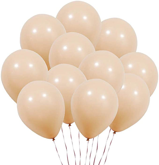 12" Nude Latex μπαλόνια - 50 τεμ