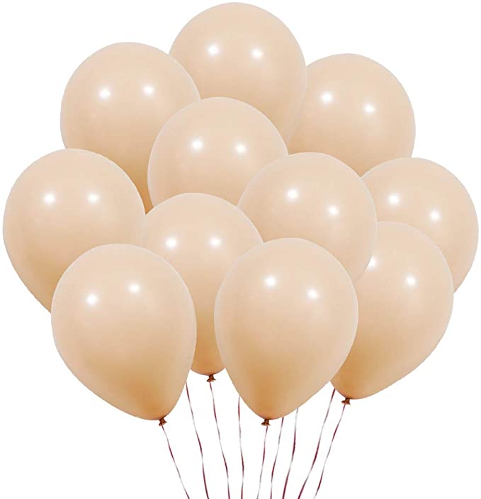 12" Nude Latex μπαλόνια - 50 τεμ