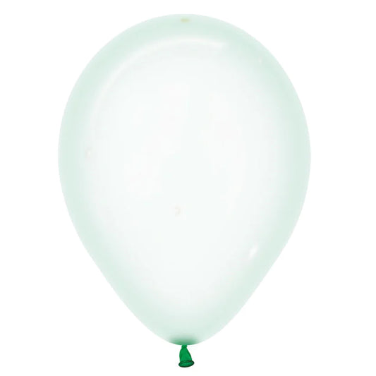 12" Pure Crystal Πράσινο λάτεξ μπαλόνι