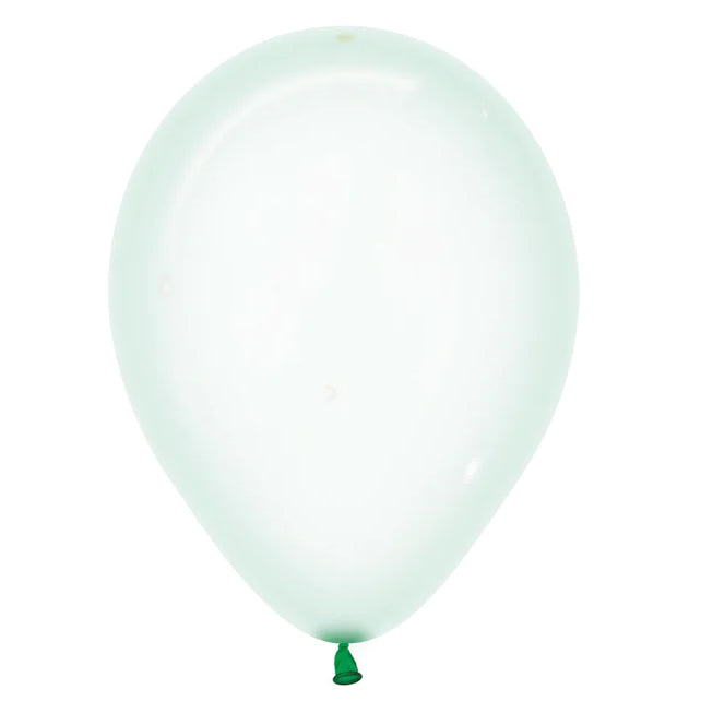 12" Pure Crystal Πράσινο λάτεξ μπαλόνι