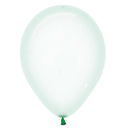 12" Pure Crystal Πράσινο λάτεξ μπαλόνι