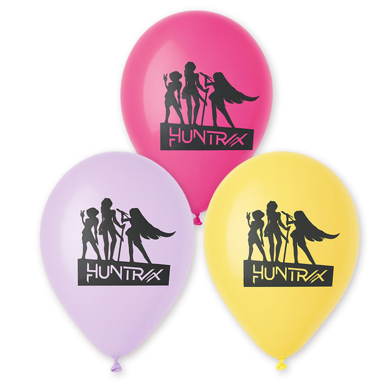 13'' Μπαλόνι Τυπωμένο K-POP Demon Hunters - Huntrix (25 τμχ)