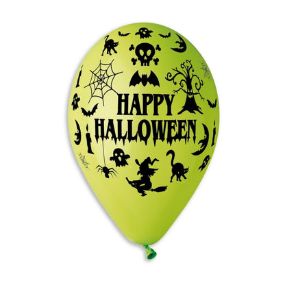 13″ Μπαλόνι τυπωμένο Happy Halloween (25 τεμ)