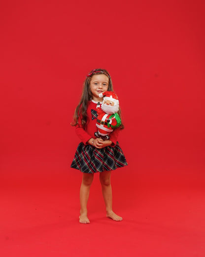 14'' Mini Shape Μπαλόνι Άγιος Βασίλης με σάκο