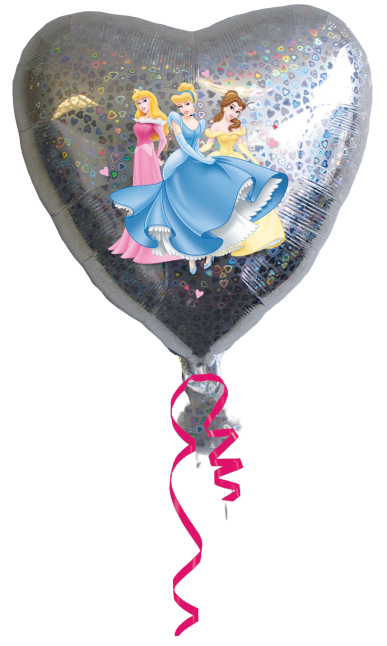 Μπαλόνι Φοιλ 18 Princesses Love Holographic /46 εκ