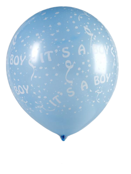 Μπαλόνια  R100  It's A Boy All Around /100 τεμ