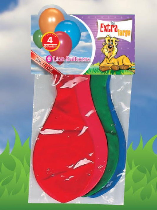 Μπαλόνια XL R 140 / 4 Tεμ.