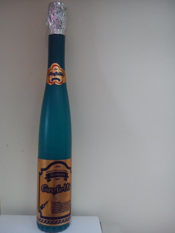 Κανονάκι Σαμπάνια 60εκ Λευκό-Ασημί