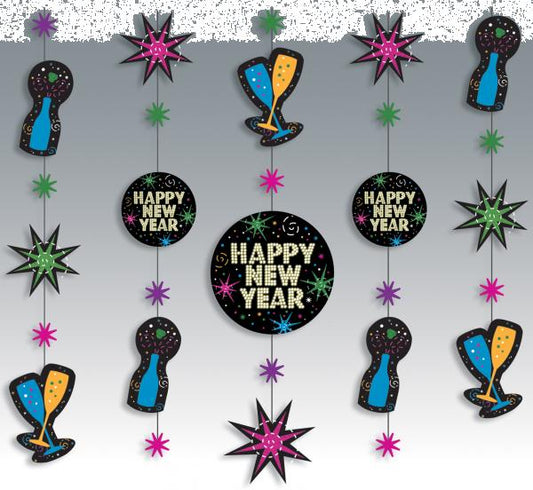 Διακοσμητικές ταινίες με γκλίτερ Midnight Marquee /5 τεμ