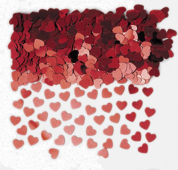 Κομφετί Καρδιές Κόκκινες 14γρ